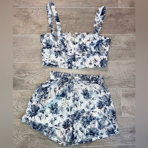 ACOA Short and Crop Tank Matching SET